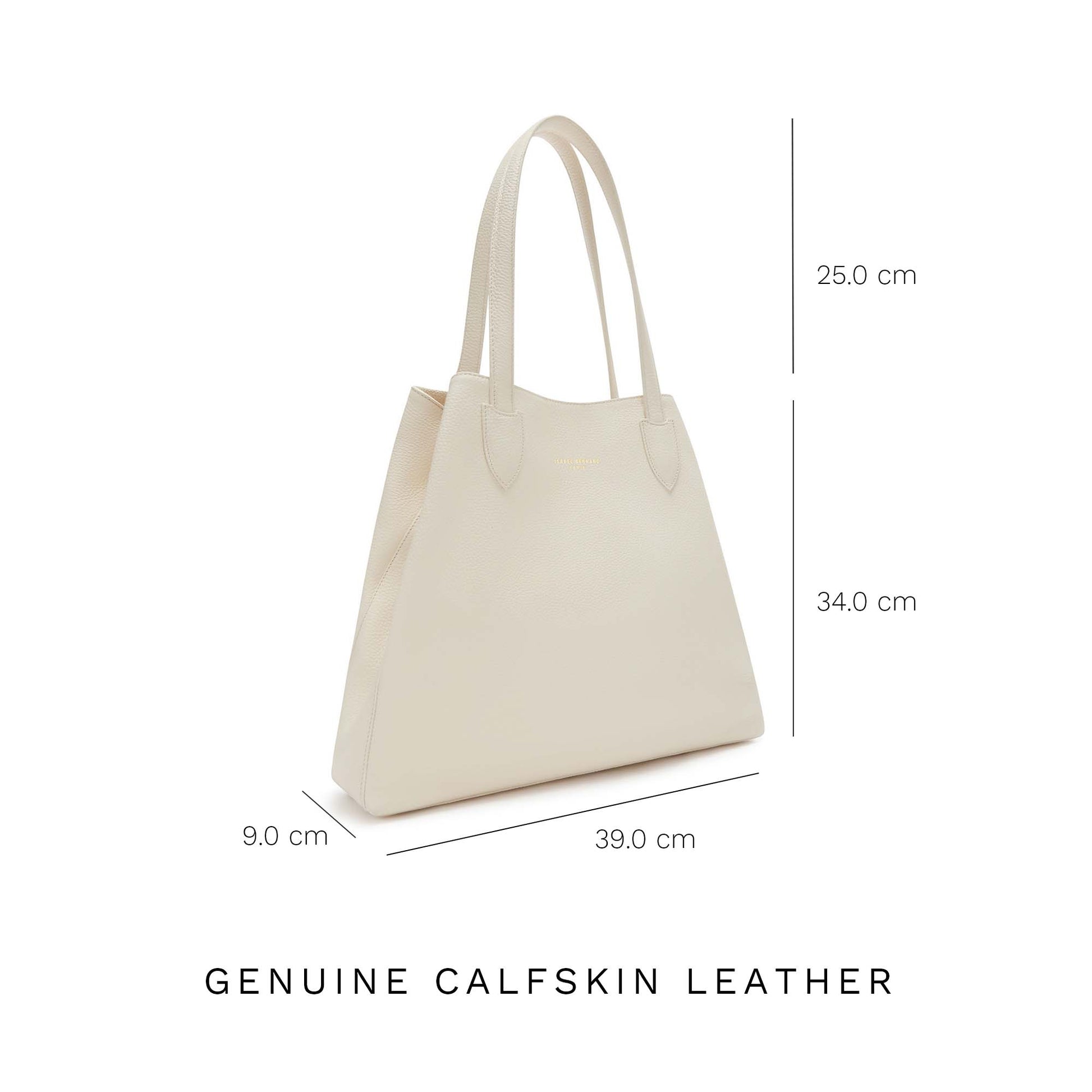 Isabel Bernard Honoré Francine Crème Kalfsleren Shopper IB25048