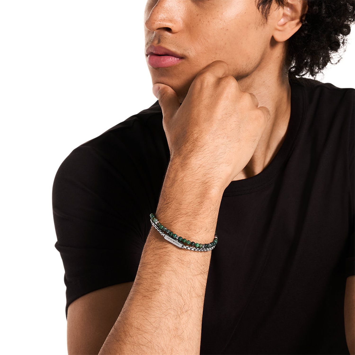 Emporio Armani Stainless Steel Men's Bracelet EGS3316040