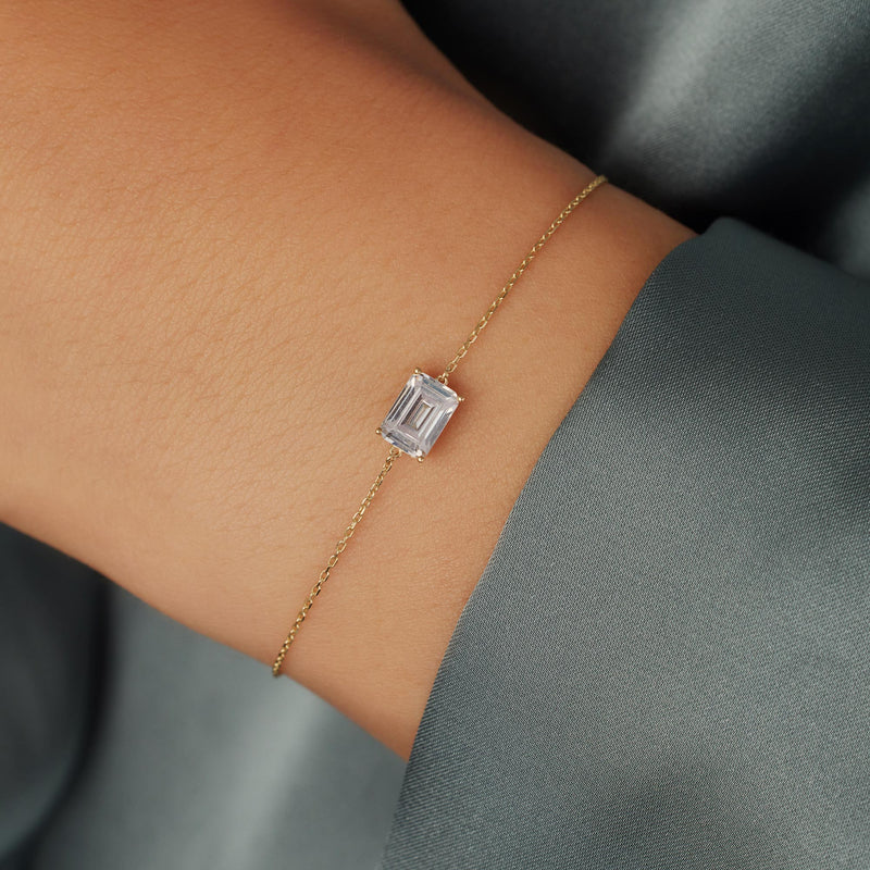 Beloro Jewels La Milano Colori Byanca 9 Karaat Armband BO320014-zoom-