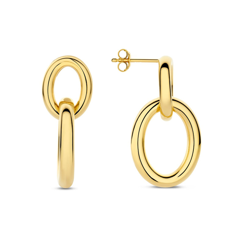 Parte Di Me Bibbiena Poppi Boucles d'oreilles Plaqué or 14 carats PDM36186-zoom-