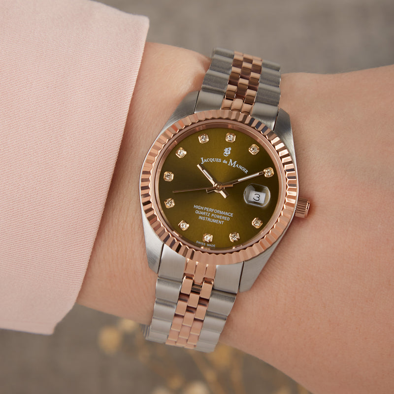 Jacques du Manoir Inspiration Femmes Montre Or rose JWL01202-zoom-