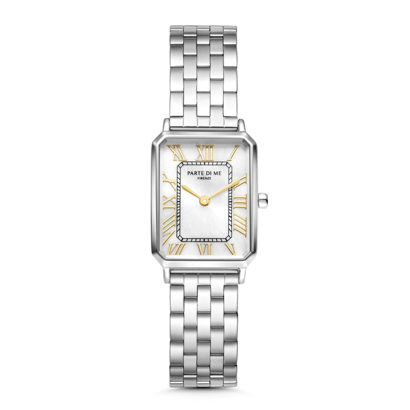 Parte di Me Orologio rectangular ladies watch silver coloured PDM09019-zoom-