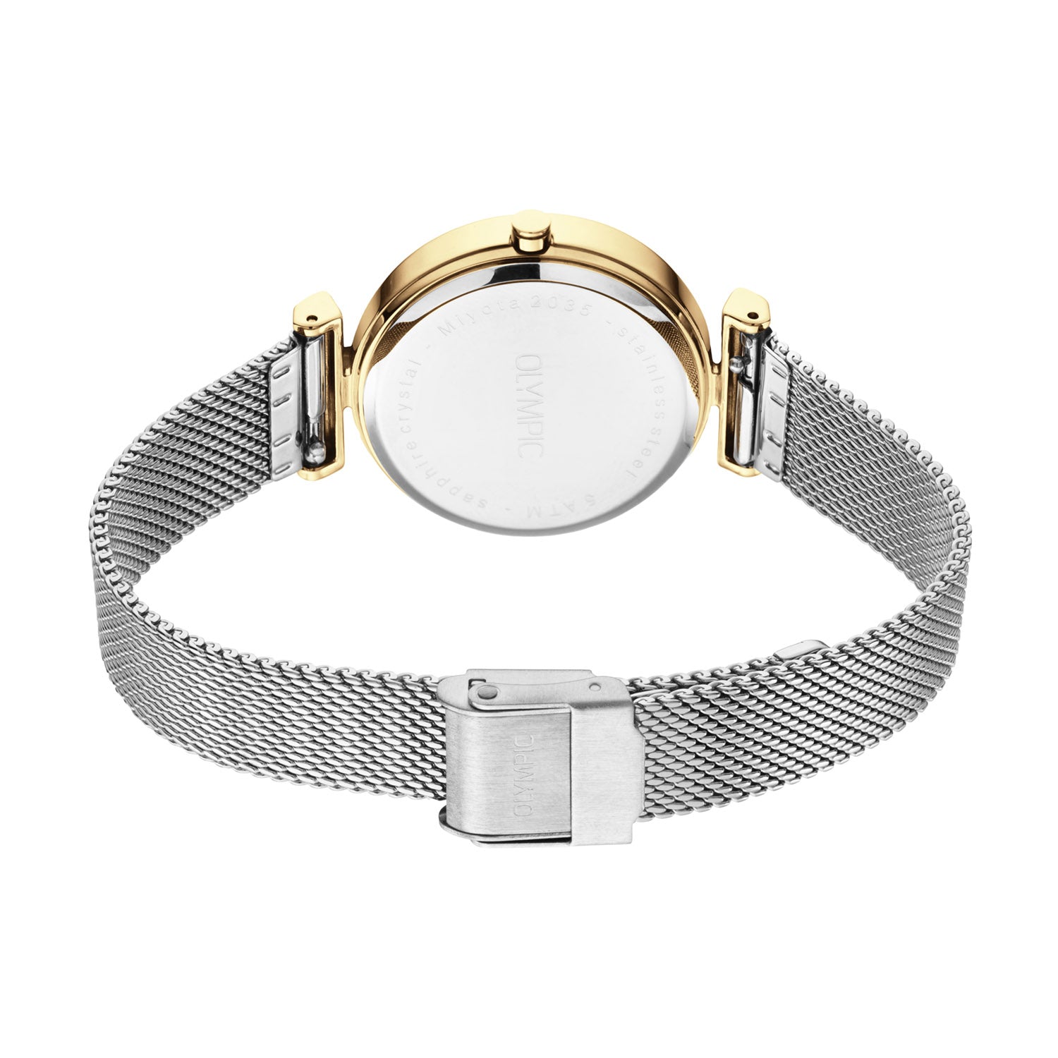 Olympic Horizon Gold and Silver Women's Watch OL90DDS001B