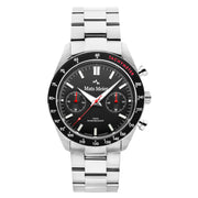 Mats Meier Arosa Racing Hommes Montre Argent MM50010