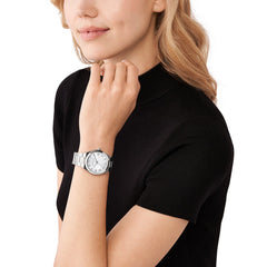 Michael Kors Lennox Silver Watch MK7393