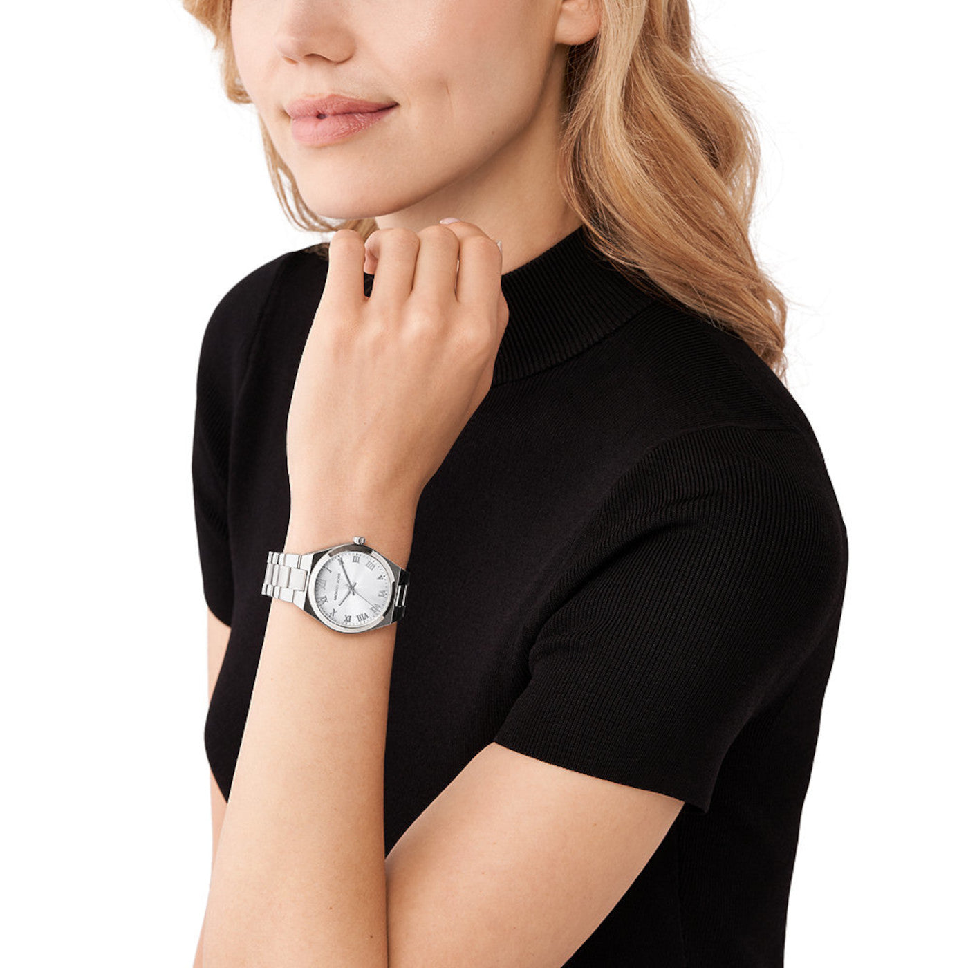 Michael Kors Lennox Silver Watch MK7393