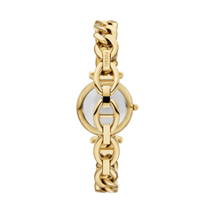 Fossil Carlie Gold and Black Pearl Women's Watch ES5416