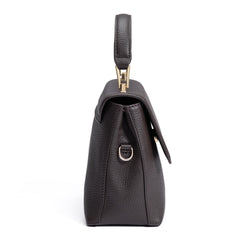 Isabel Bernard Femme Forte Heline Brown Calfskin Leather Handbag IB21130