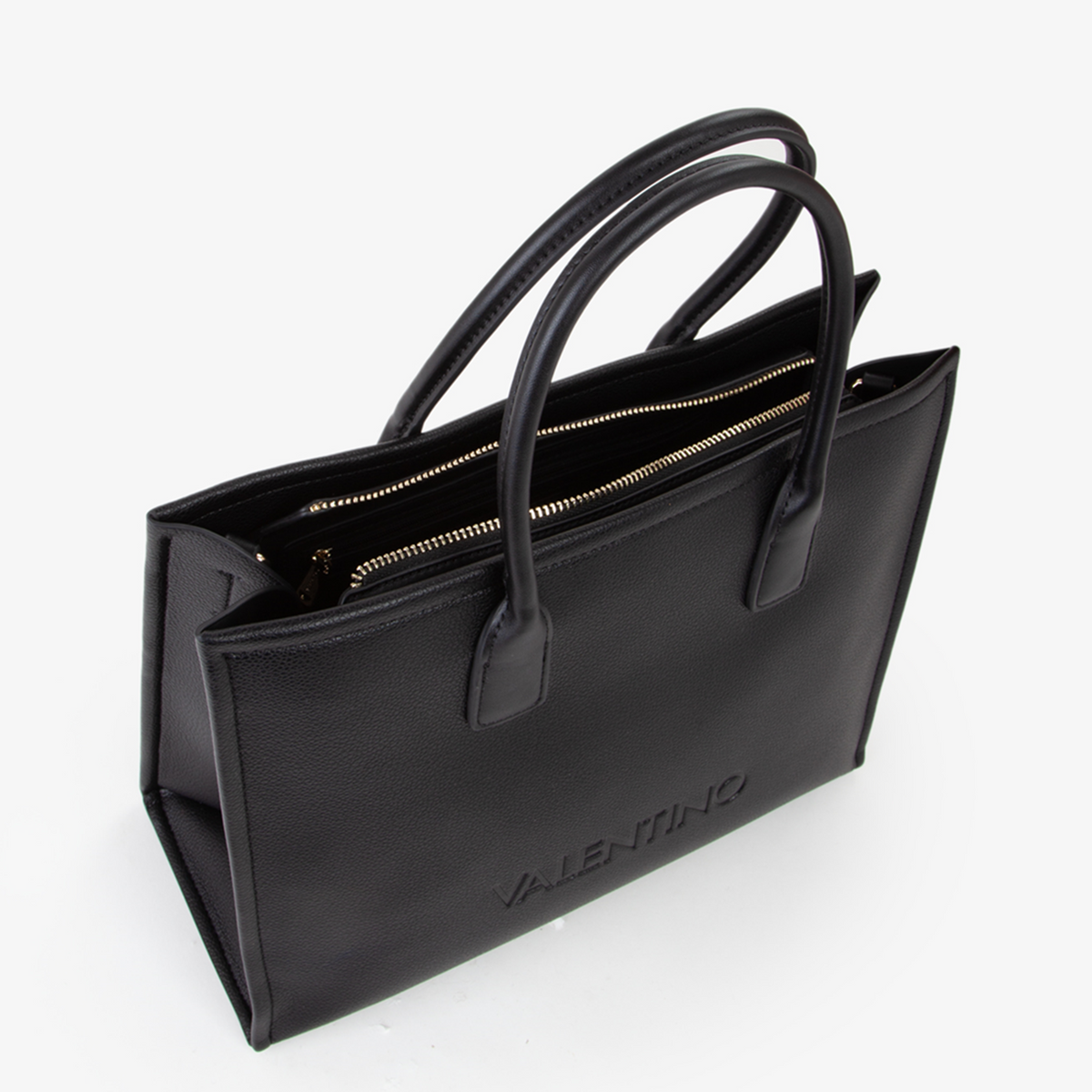 Valentino Bags Wilk Black Shopper VBS9I504NERO
