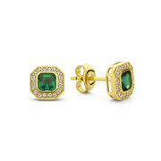 Beloro Jewels Monte Napoleone Femmes Boucles d'oreilles Or 9 carats BO360047