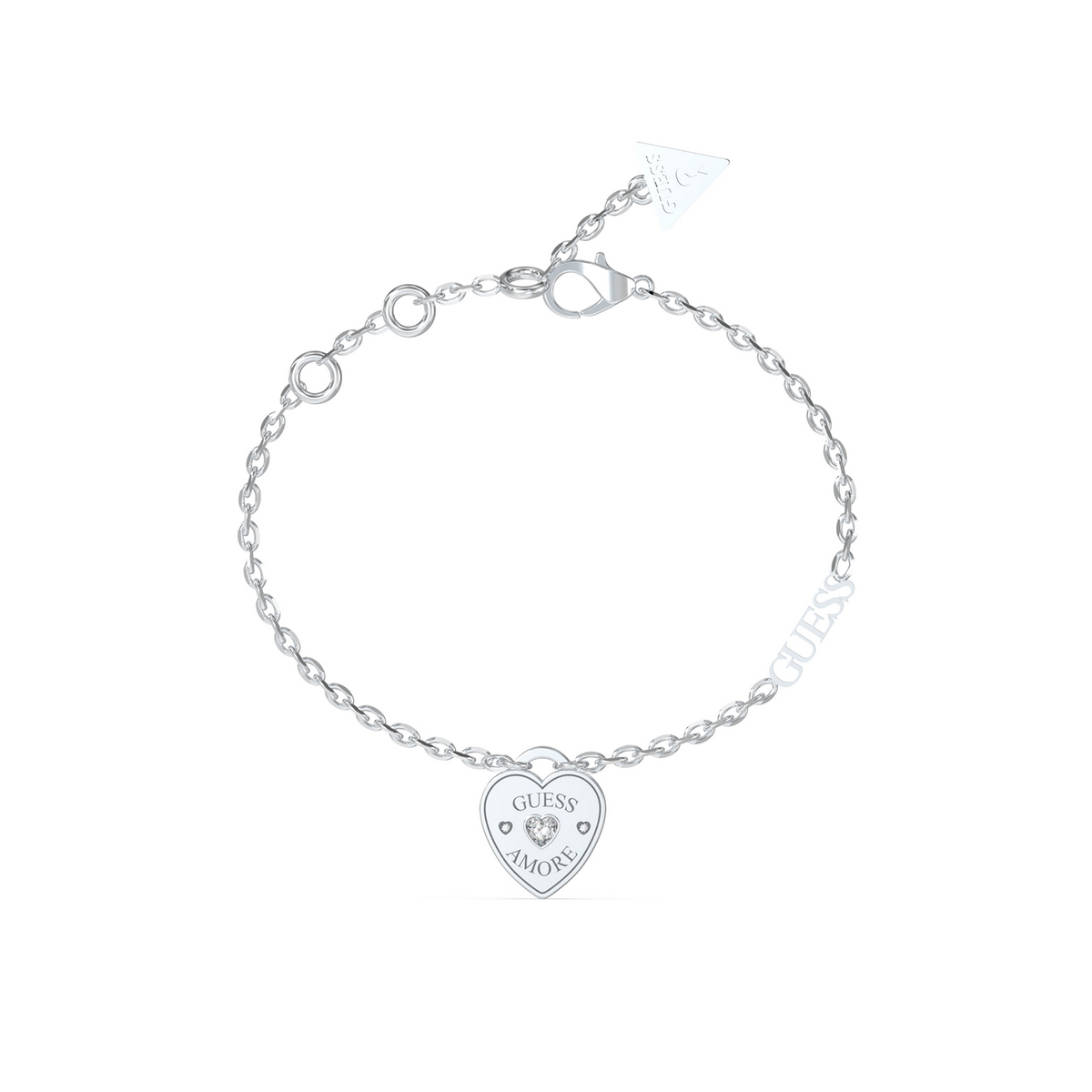 Guess Amore Silver Bracelet JUBB05057JWRHS
