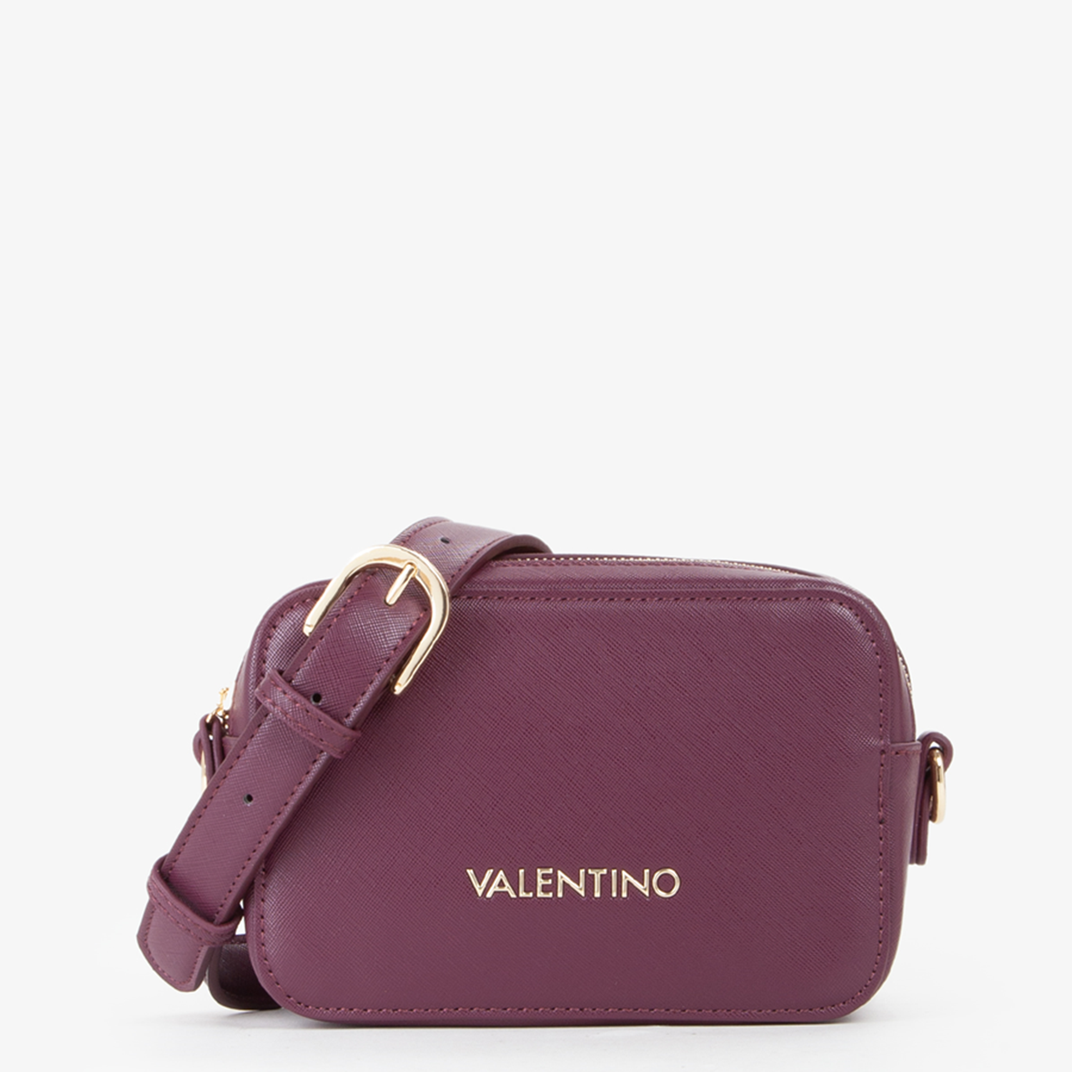 Valentino Bags Zero Re Bordeaux Crossbody Bag VBS7B306PRUGNA