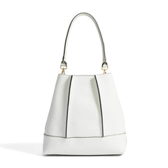 Isabel Bernard Femme Forte Macie Crème Calfskin Shoulder Bag IB25074-070