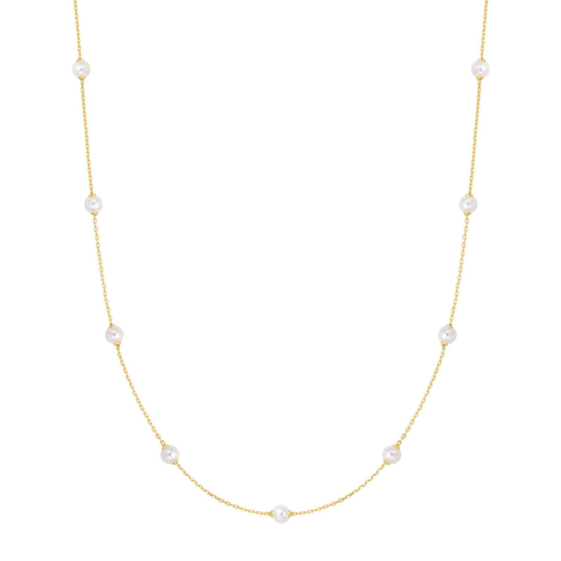 Ania Haie Miss Dainty Collier De Perles Couleur Or AH-N065-03G-zoom-