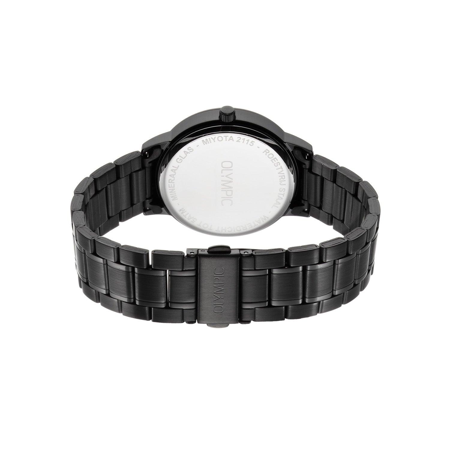 Olympic Henri Zwart Heren Horloge 2002-OL80HZZ001