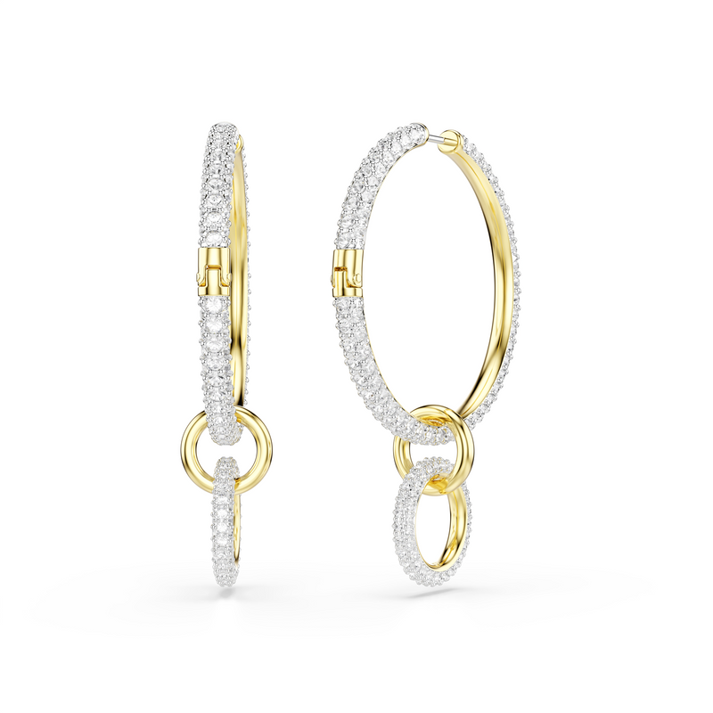 Swarovski Dextera Gold Plated Earrings 5738201-zoom-