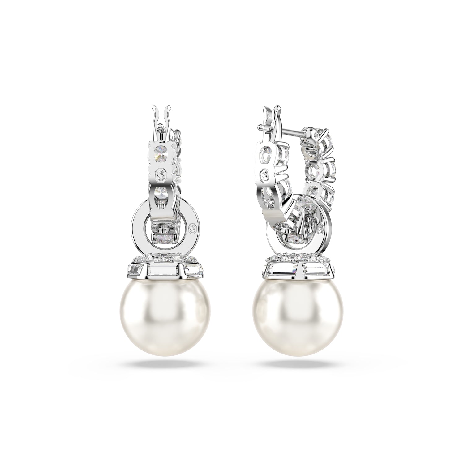Swarovski Matrix Silver Coloured Ear studs 5691716