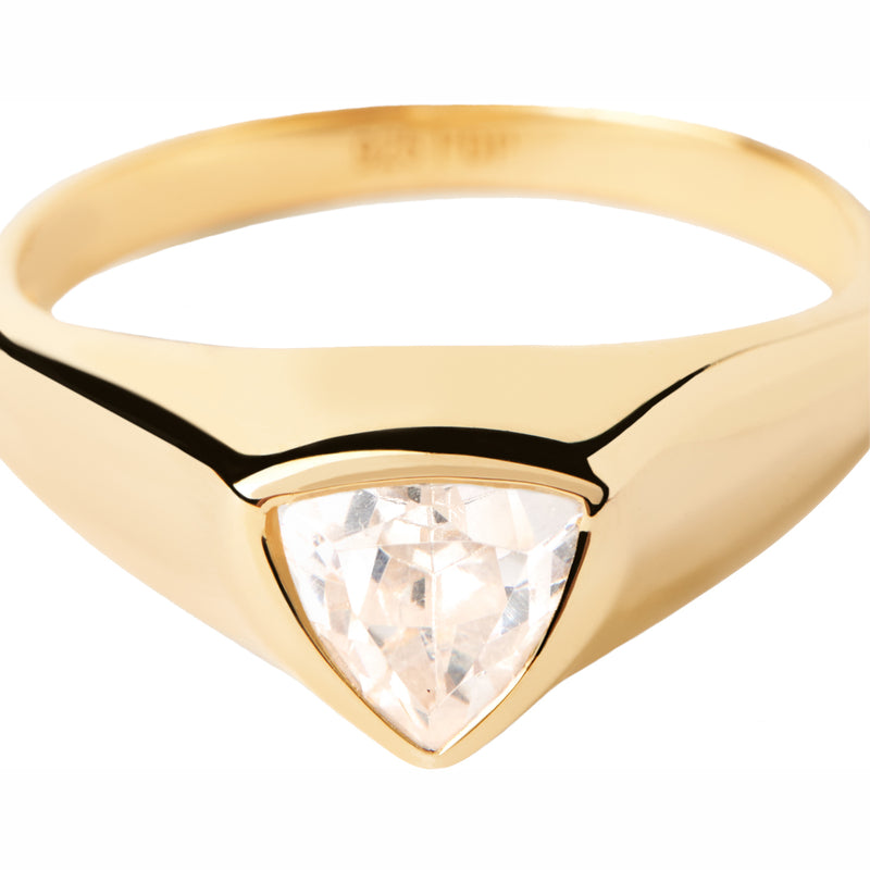 P D Paola The New Essentials Femmes Bague Plaqué or 18 carats AN01-986-10-zoom-