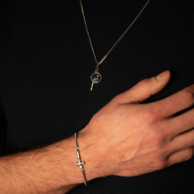 GUESS Collier Argent JUMN04023JWSTBKT-U-zoom-
