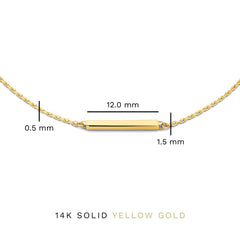 Isabel Bernard Le Marais Jolie 14 Carat Golden Bracelet IB320117