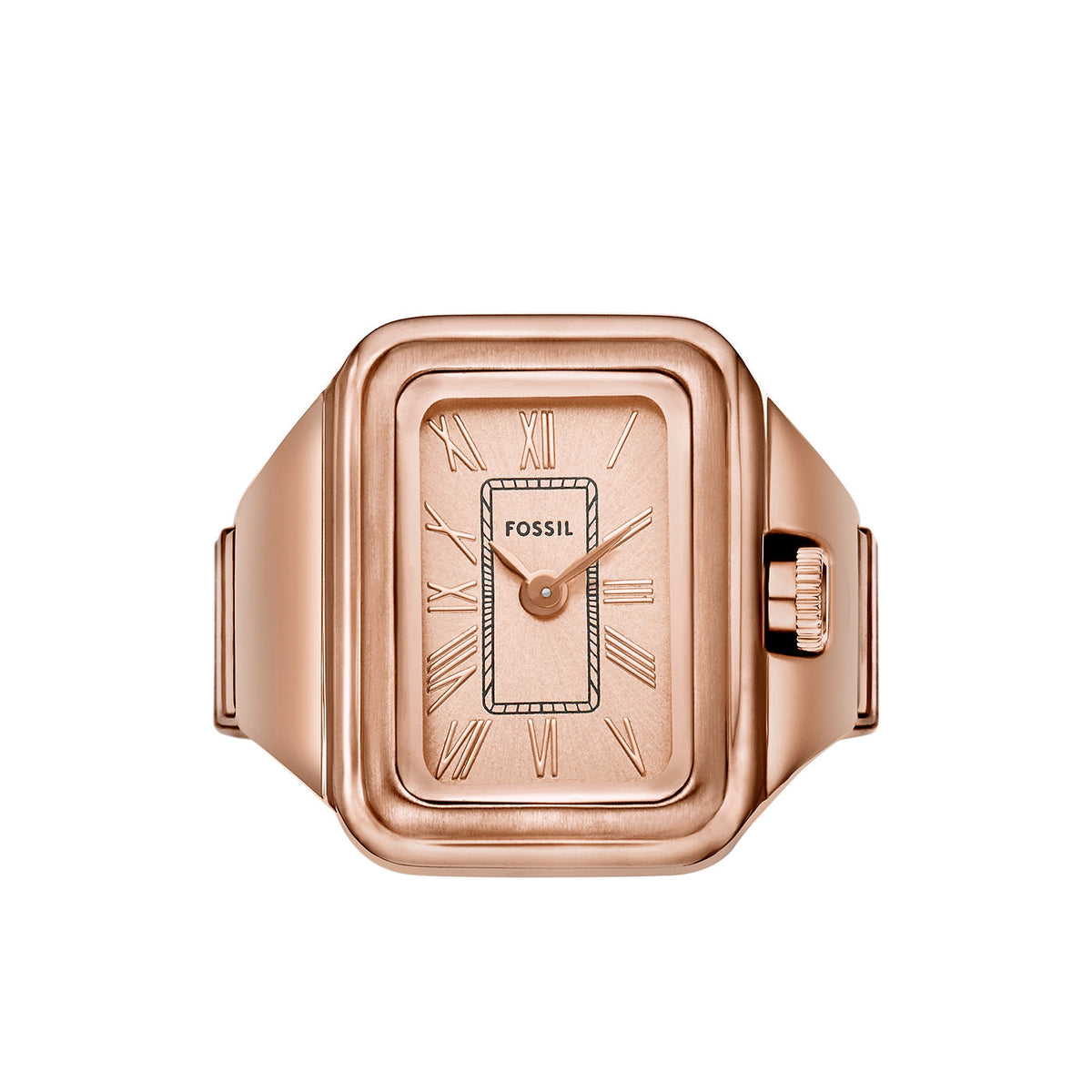 Fossil Raquel Rose gold Watch ring ES5345