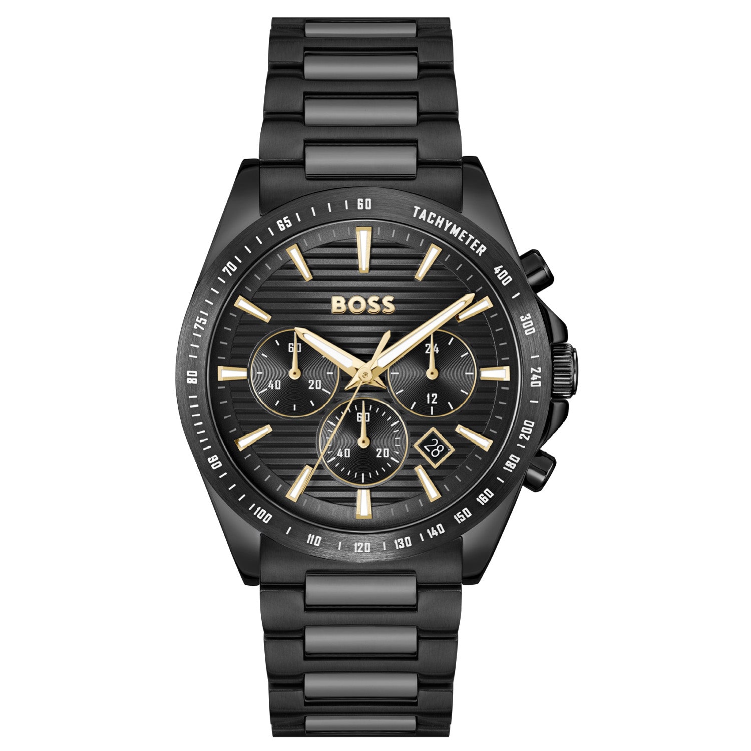 Hugo Boss Strike Chrono Black Men's Watch HB1514291