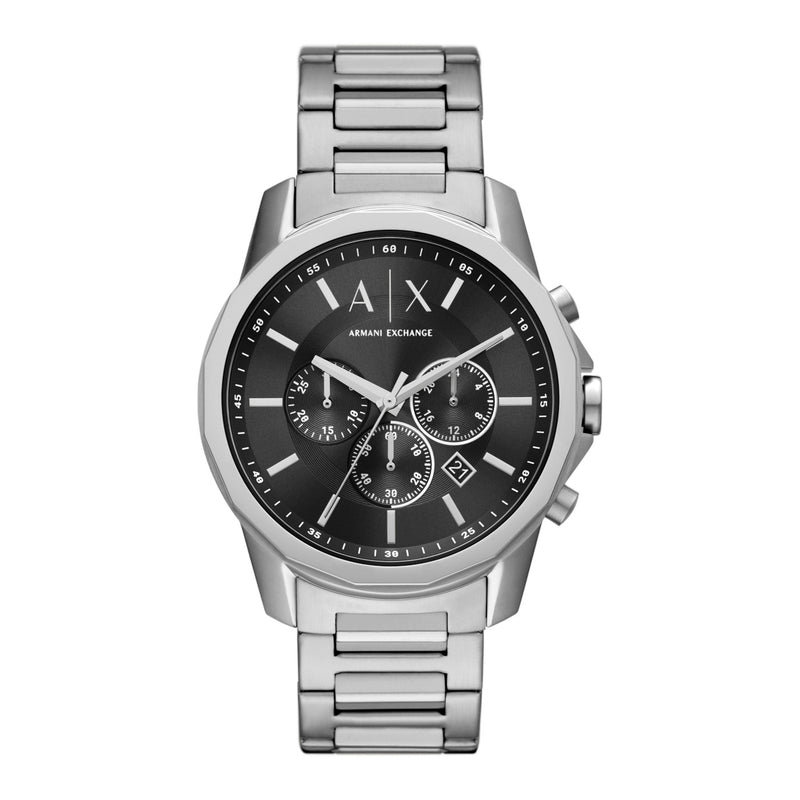 Armani Exchange Hommes Montre Argent AX1720-zoom-