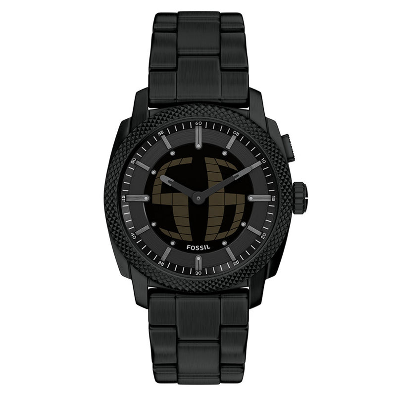 Fossil Machine Round Black Dial Watch FS6156-zoom-