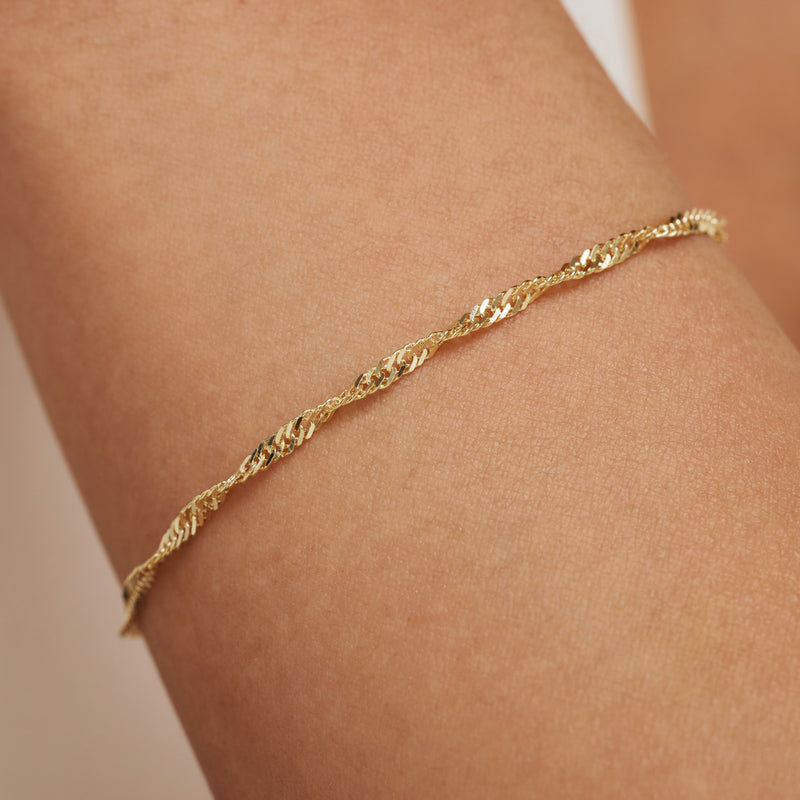 Isabel Bernard Rivoli Bracelet Or 14 carats IB320077-zoom-