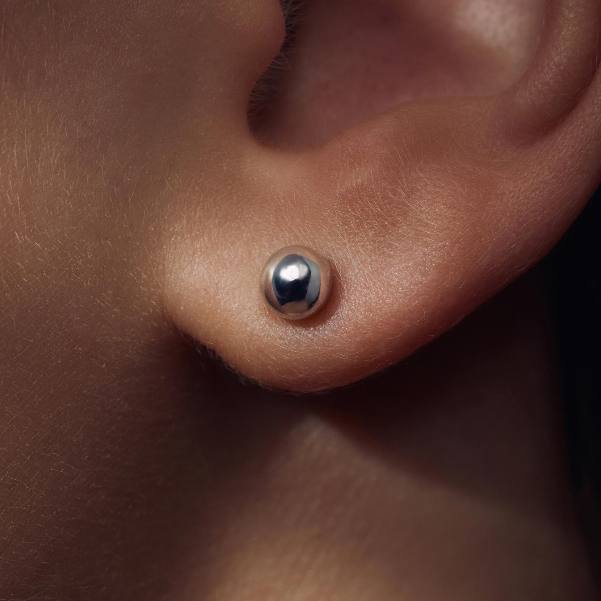 Parte Di Me Bibbiena Poppi Casentino 925 Sterling Silver Ear Studs PDM36165