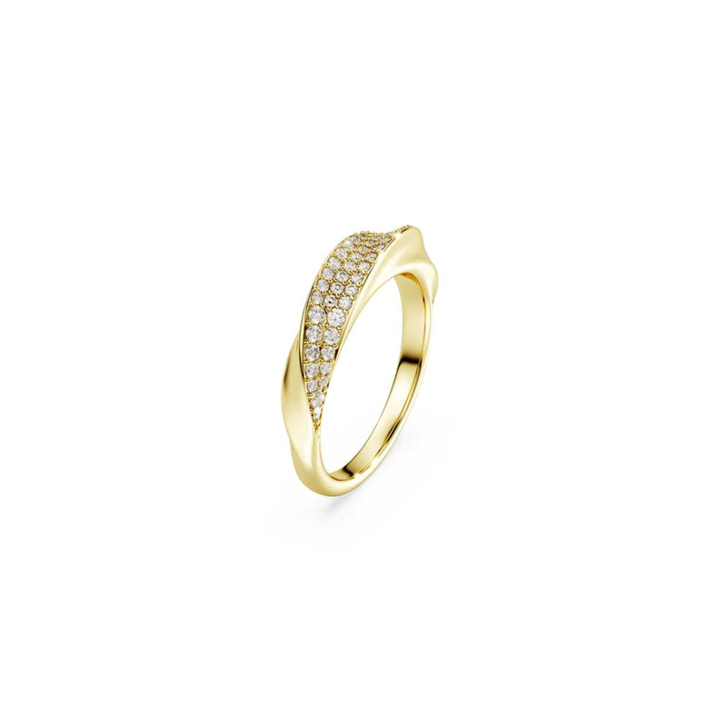 Swarovski Bague Classica en argent sterling plaqué or 5746020-zoom-