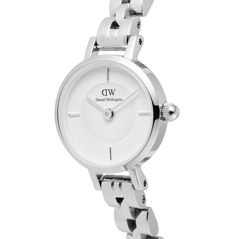 Daniel Wellington Petite & Quadro Mini Arch White Women's Watch DW00100853-zoom-