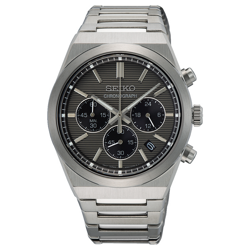 Seiko Chronograaf Montre chronographe pour homme SSB455P1-zoom-