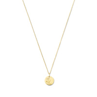 Violet Hamden Venus 925 Sterling Silver Gold-coloured Necklace with Birthflower VH340025-MAY