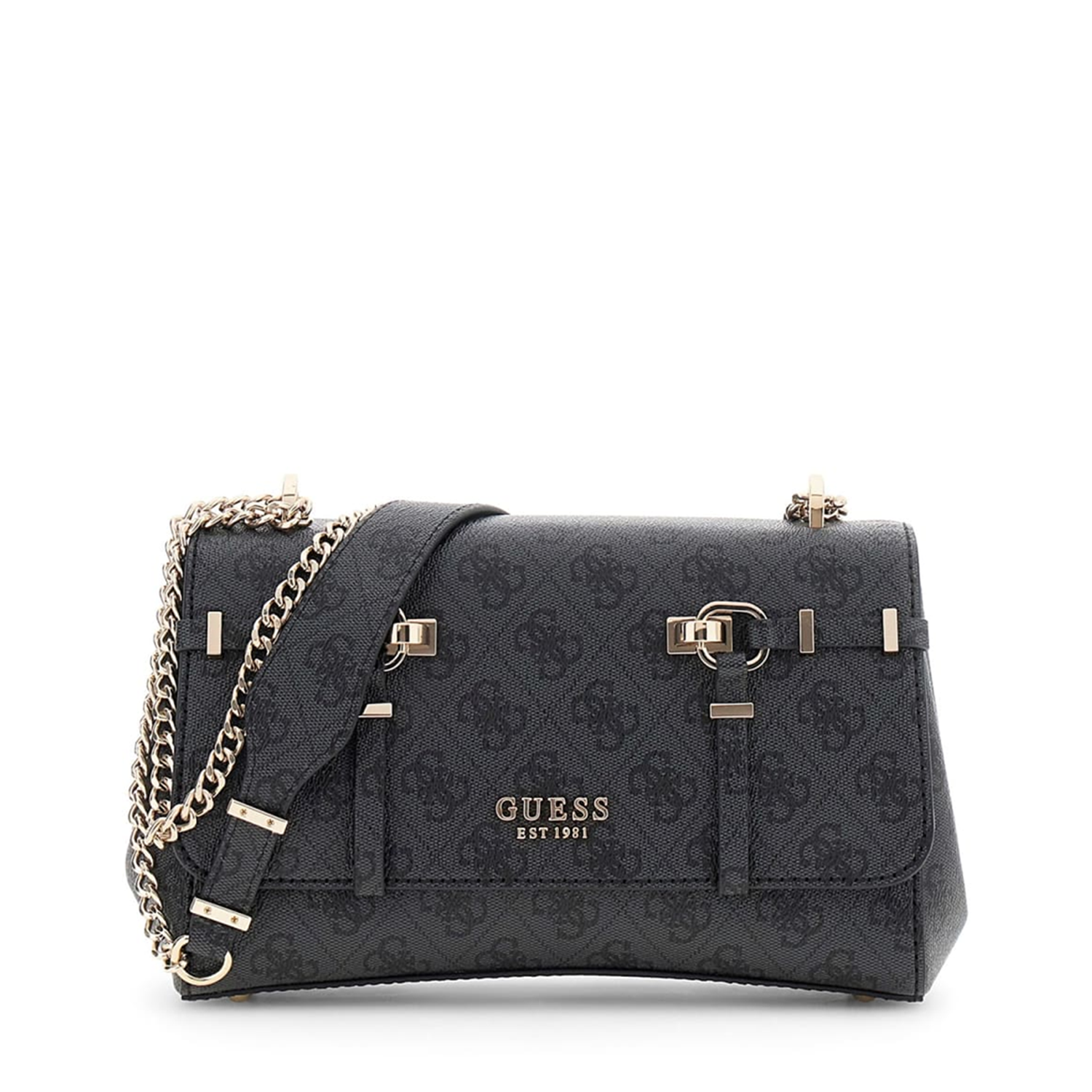 Guess Leona Coal Logo Convrtbl Xbody Flap HWSG99-17210-CLO