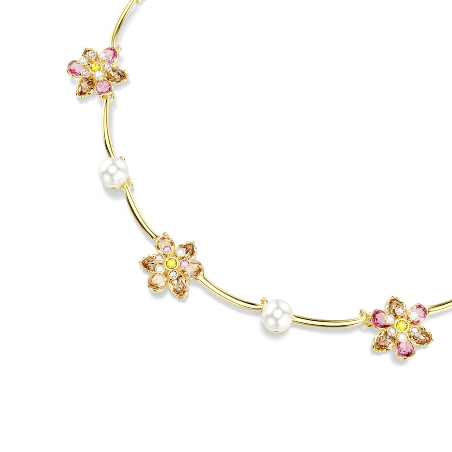 Swarovski Idyllia Gold Coloured Necklace 5732388
