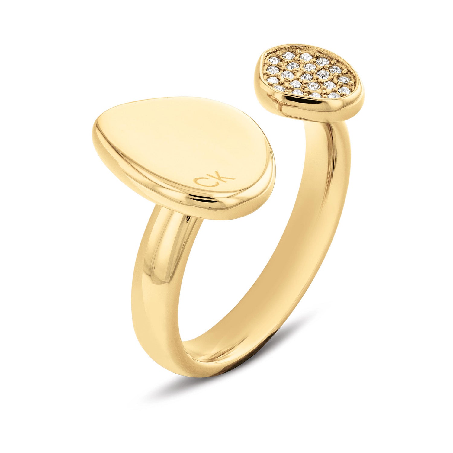 Calvin Klein Stainless Steel Ring 2002-CJ35000320C