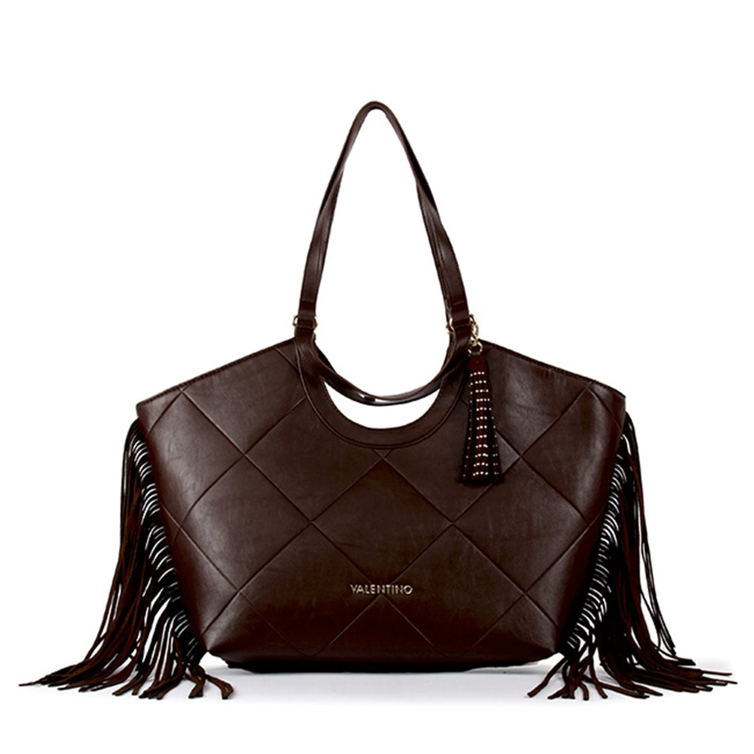 Valentino Bags Astrid Brown Shopper VBSAD201D09