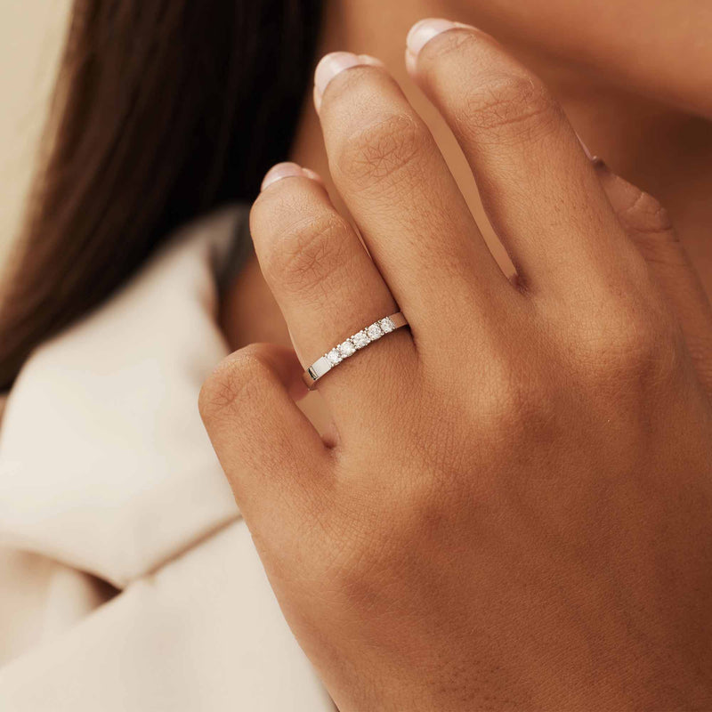 Isabel Bernard De la Paix Femmes Bague Or blanc IBD330019-48-zoom-