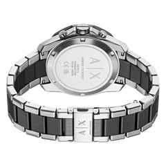 Armani Exchange Round Black Dial Watch AX1973