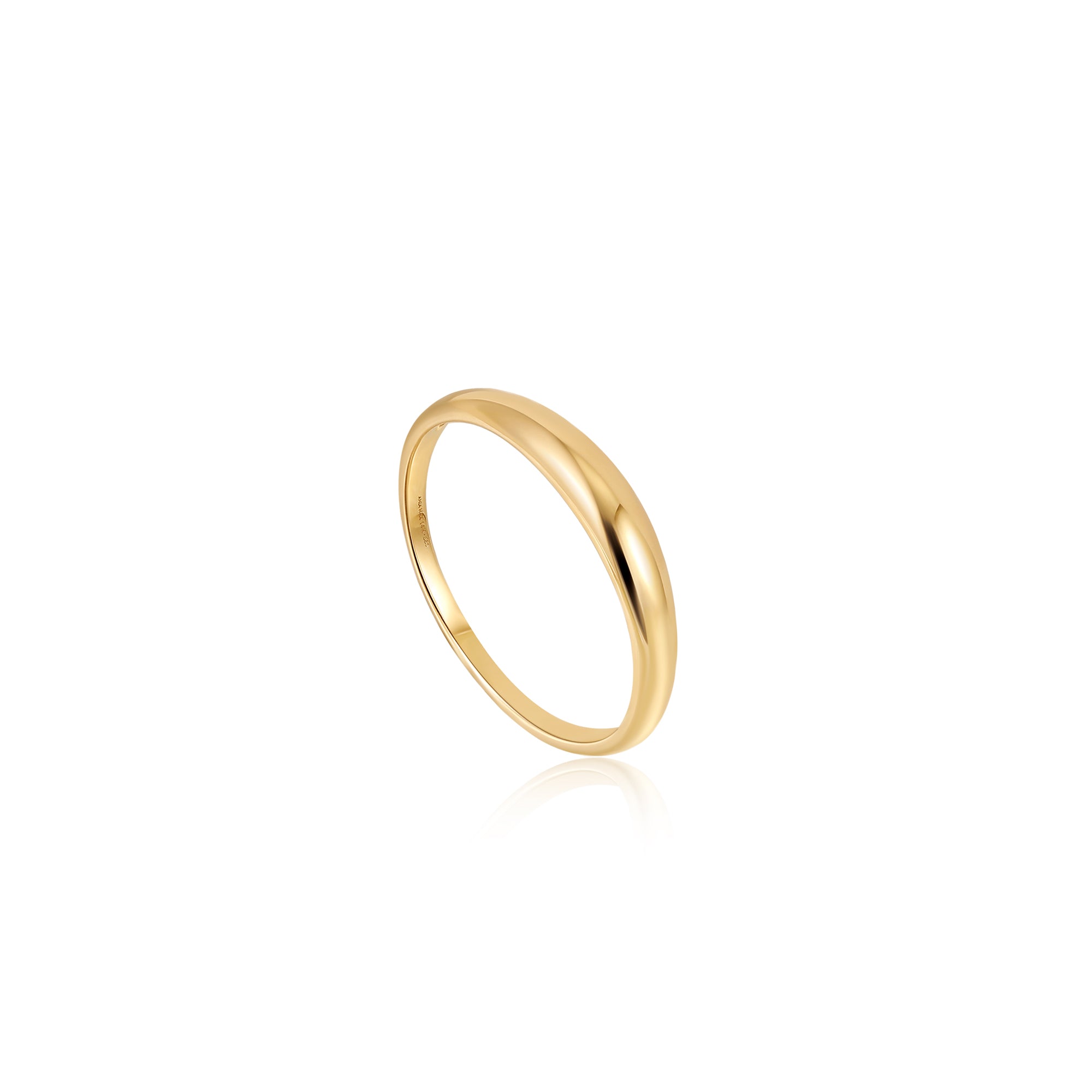Ania Haie Ania Haie Magma Wave 14 Karat Gold Ring 2002-AH-RAU004-02YG52