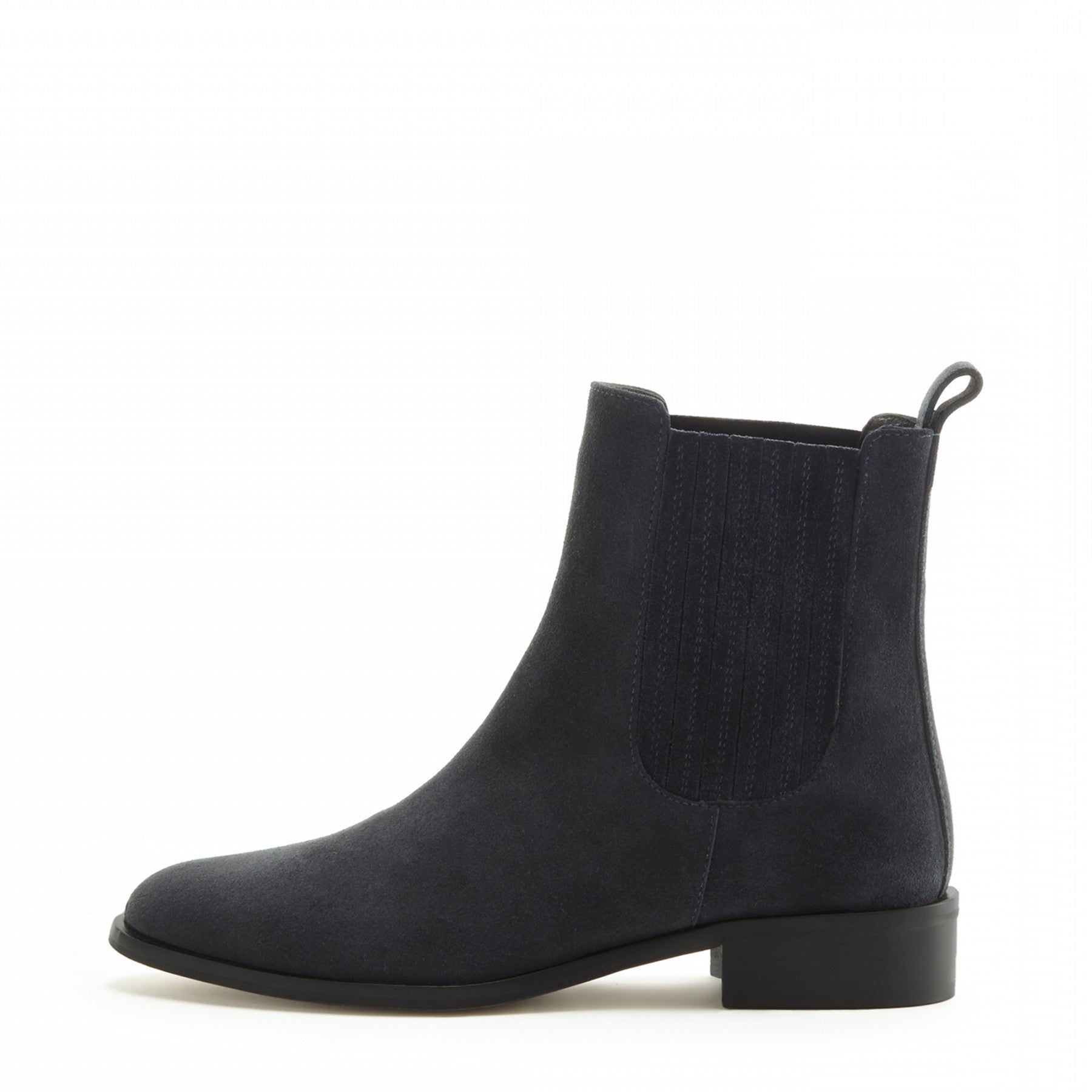 Isabel Bernard Vendôme Chey Blue Suede Chelsea Boots IB53000-10-36