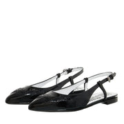 Moschino Zwarte Leren Espadrilles 2001-A0477082_39