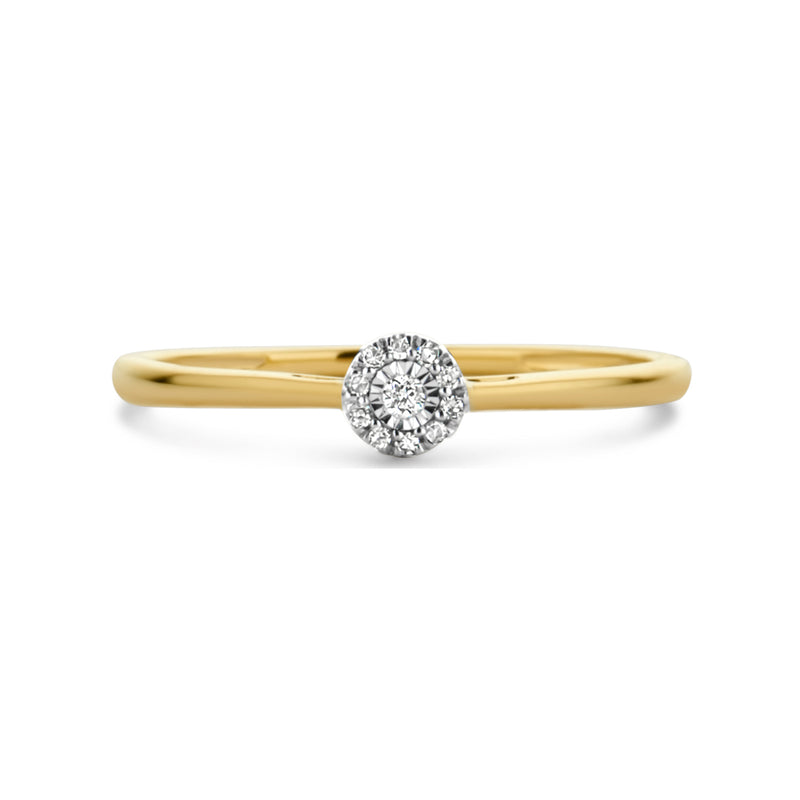 Blush Diamonds Femmes Bague Or 14 carats 1646BDI/52-zoom-