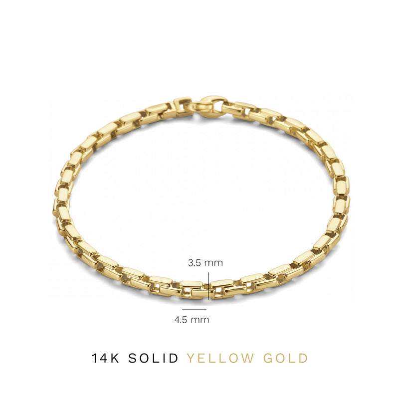 Isabel Bernard Aidee Bracelet Or 14 carats IB320086-zoom-
