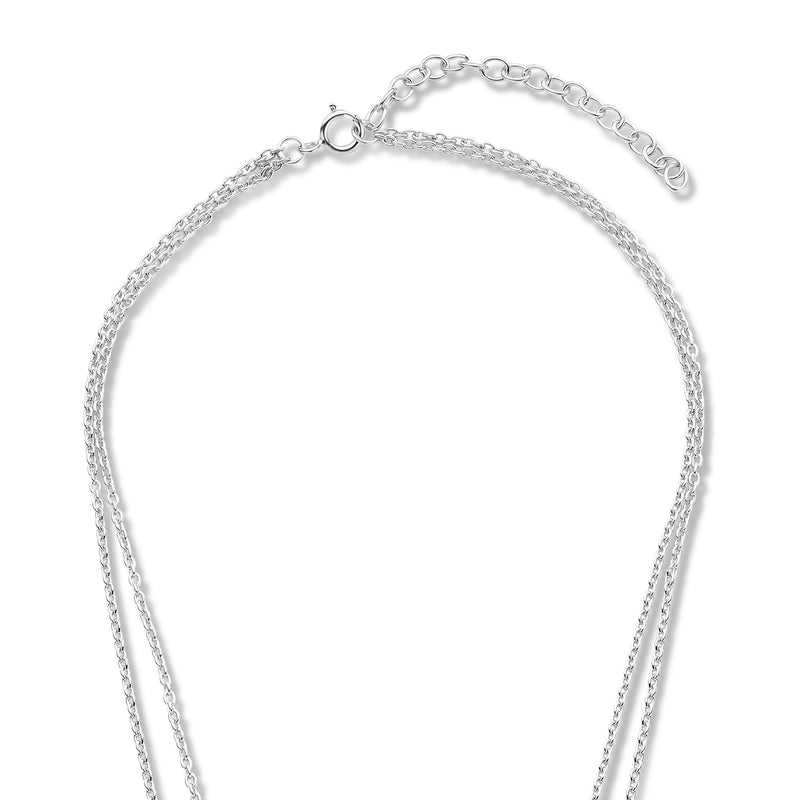 Violet Hamden Luna Collier en Argent 925 Sterling avec Lunes VH10104-zoom-