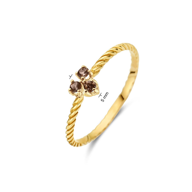 Jackie Gold Bague Or 14 carats JKR24.019.54-zoom-
