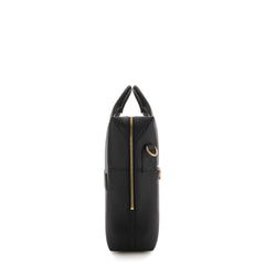 Isabel Bernard Honoré Anique Black Calfskin Handbag IB25071