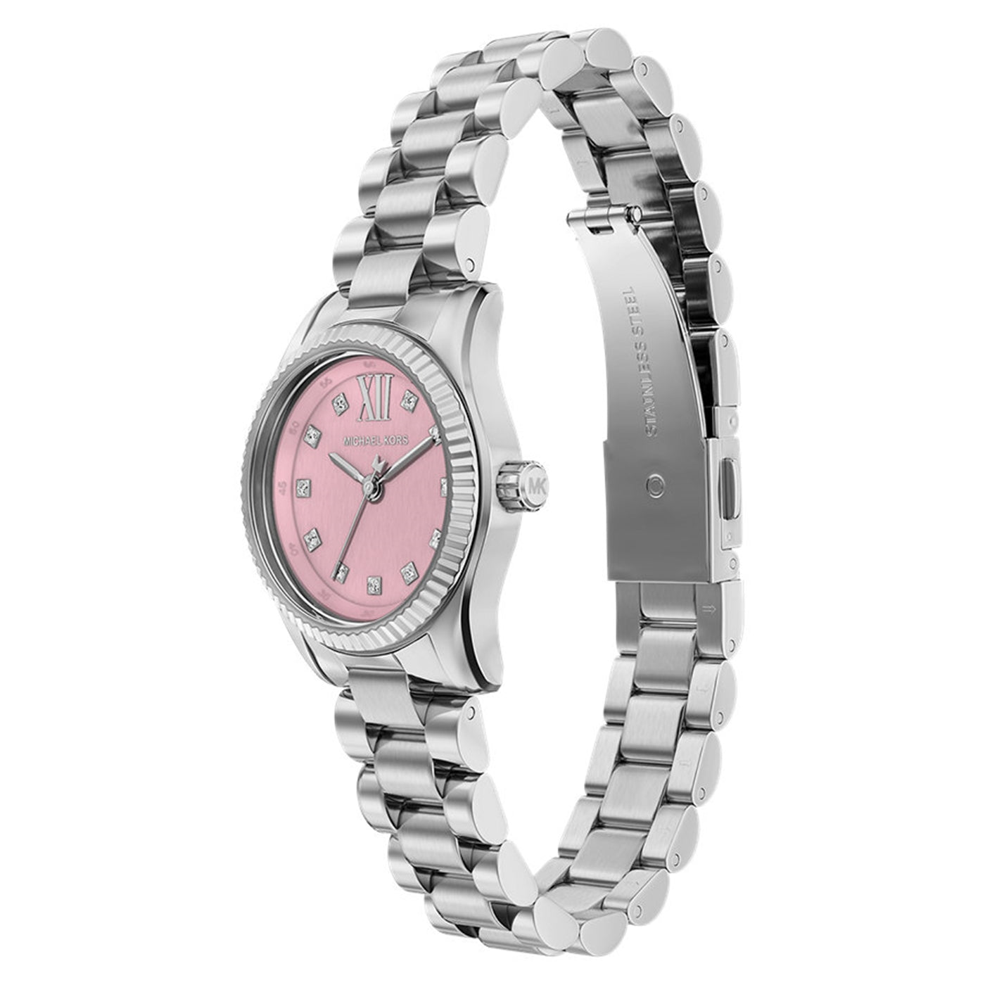 Michael Kors Lexington Round Pink Dial Watch MK4996