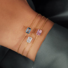 Beloro Jewels La Milano Colori Byanca 9 Karaat Armband BO320014